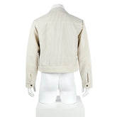 Skeleton Crew (2024) Neel White Uniform Jacket Coat Unisex Outfits Cosplay Costume